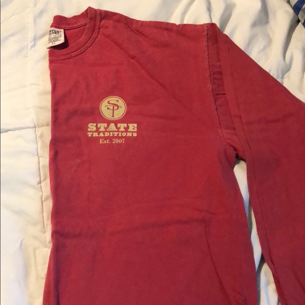 StateTraditions LongSleeve ComfortColors shirt FSU